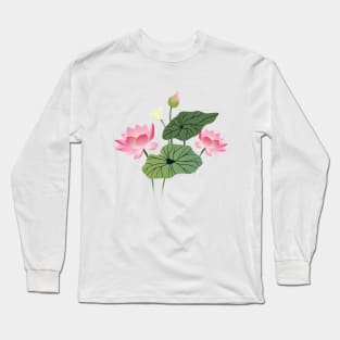 Lotus flowers Long Sleeve T-Shirt